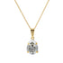 Кулон "Venēra II (Silver Patina)" с кристаллами Swarovski™